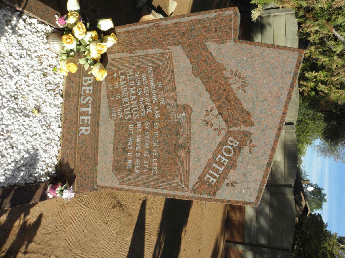 BESTER Hermanus Lambertus 1966-1992