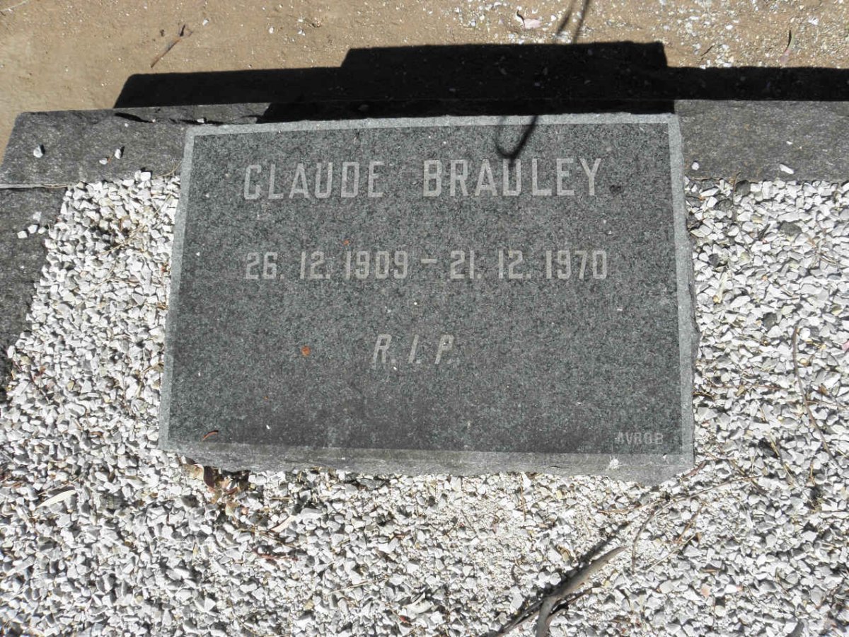 BRADLEY Claude 1909-1970