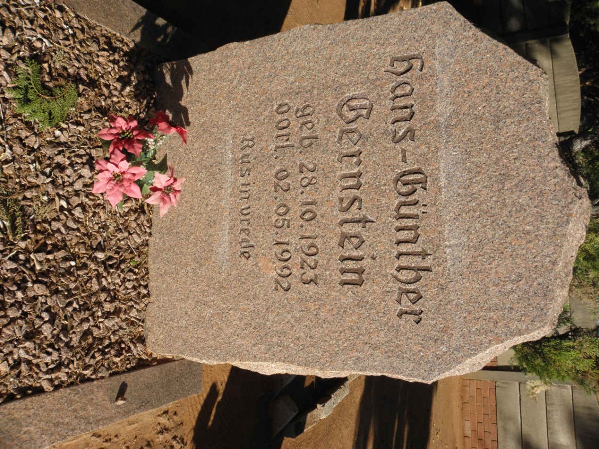 BERNSTEIN Hans-Günther 1923-1992