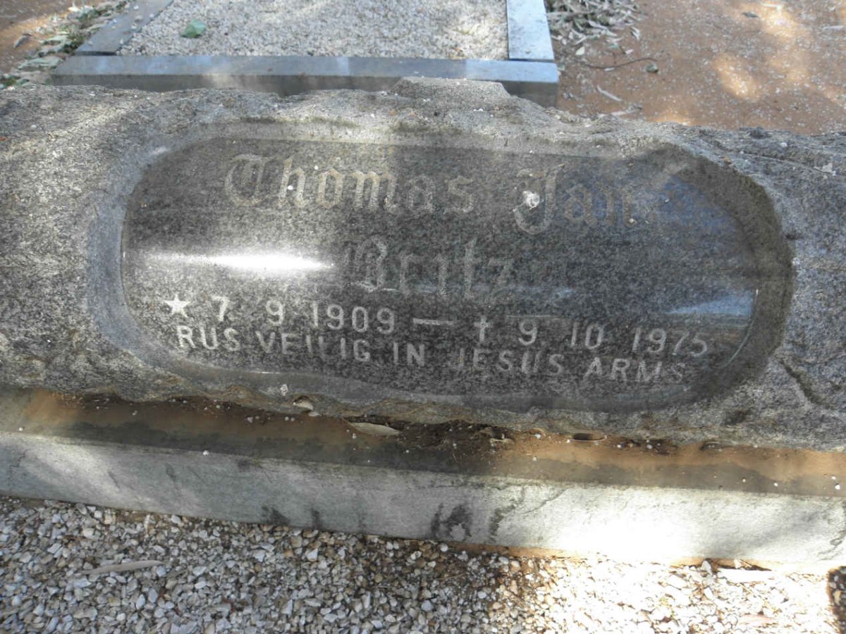 BRITZ Thomas Jan 1909-1975 &amp; Siegfriede DICKMANN 1918-2002