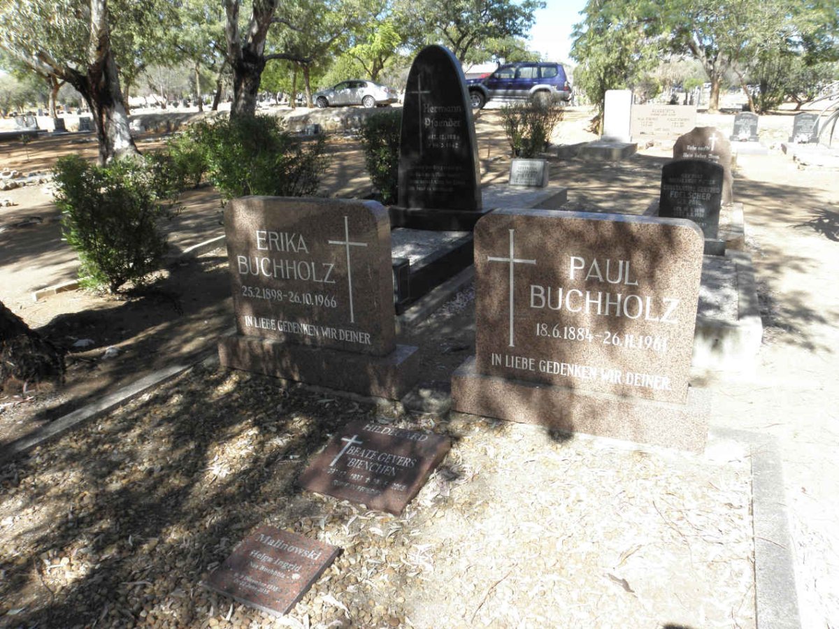 BUCHOLZ Paul 1884-1961 &amp; Erika 1898-1966