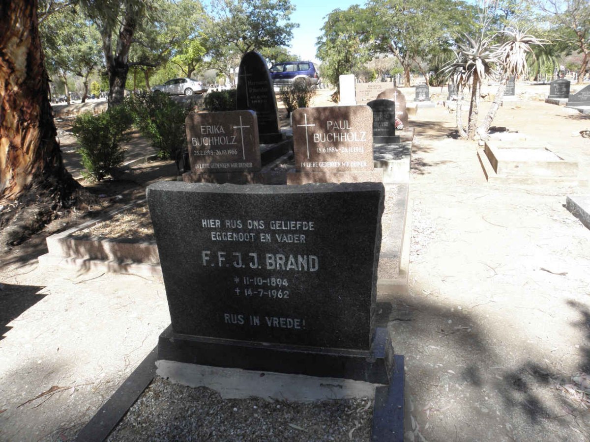 BRAND F.F.J.J. 1894-1962