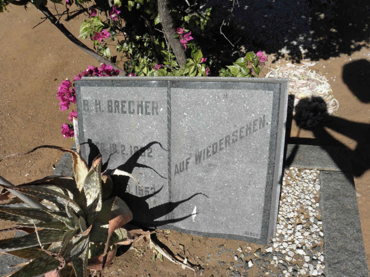 BRECHER B.H. 1852-1953