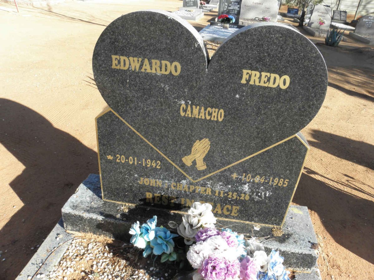 CAMACHO Edwardo Fredo 1942-1985