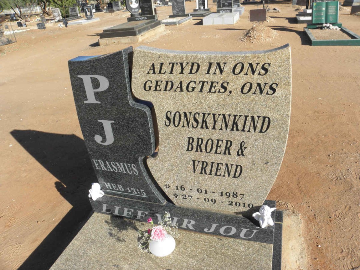 ERASMUS P.J. 1987-2010