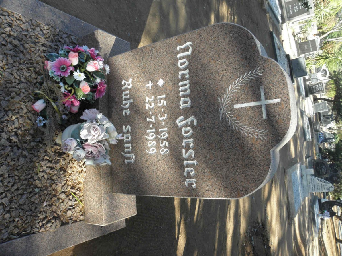 FORSTER Norma 1958-1989