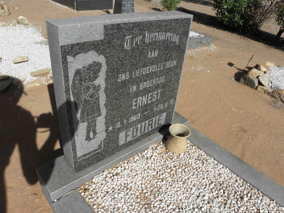 FOURIE Ernest 1960-1970