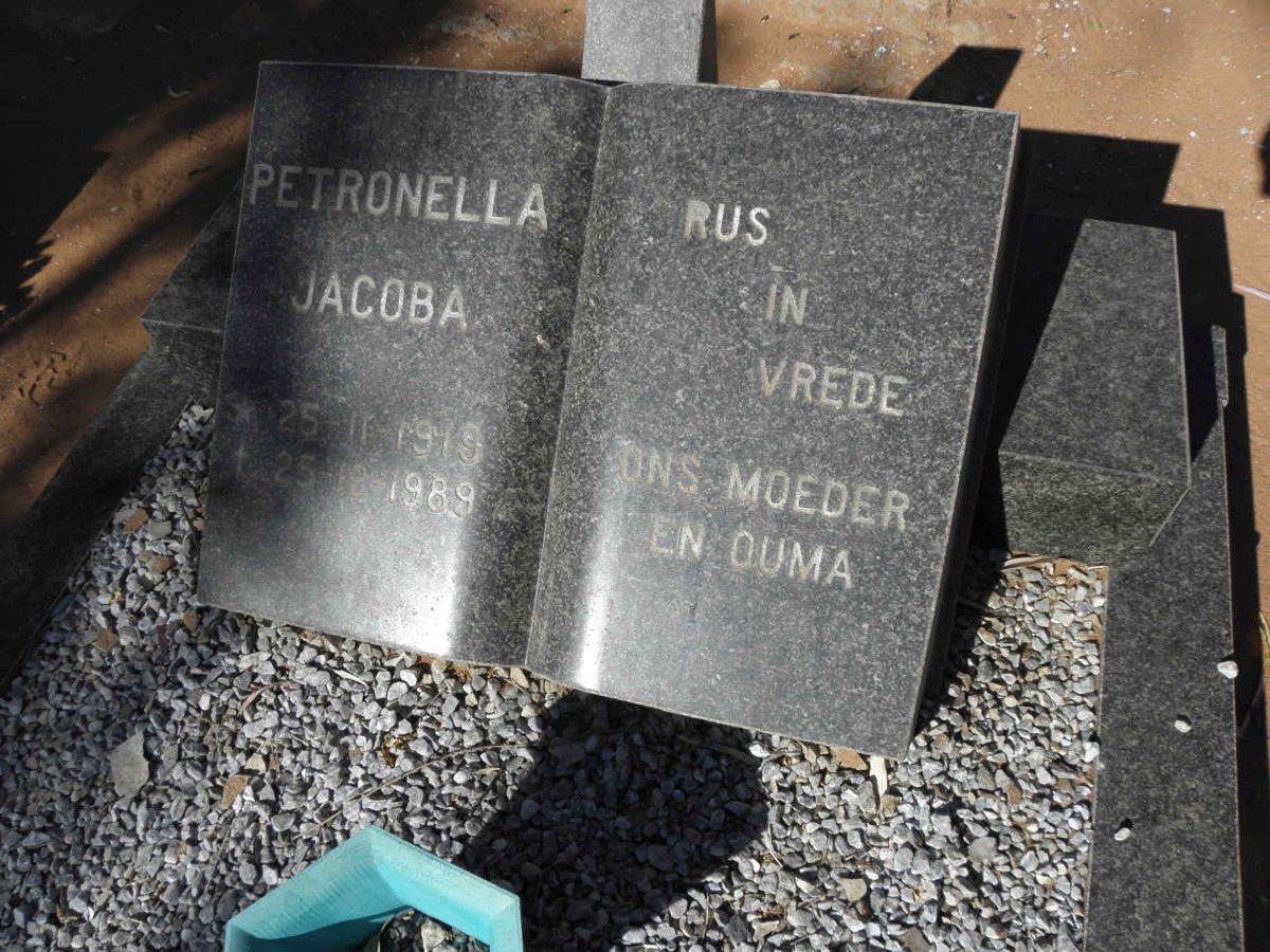 GERBER Petronella Jacoba 1919-1989