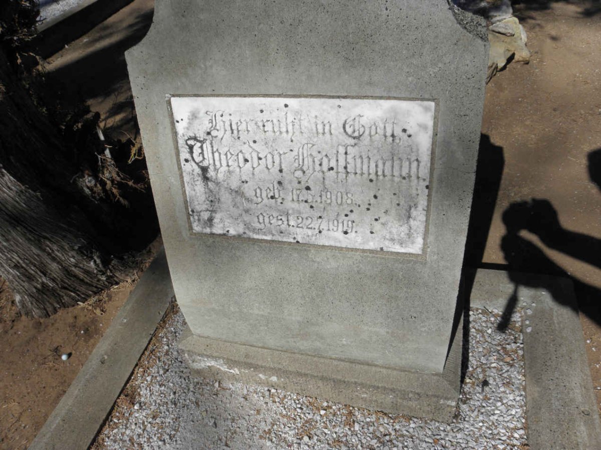 HOFFMANN Theodor 1908-1919