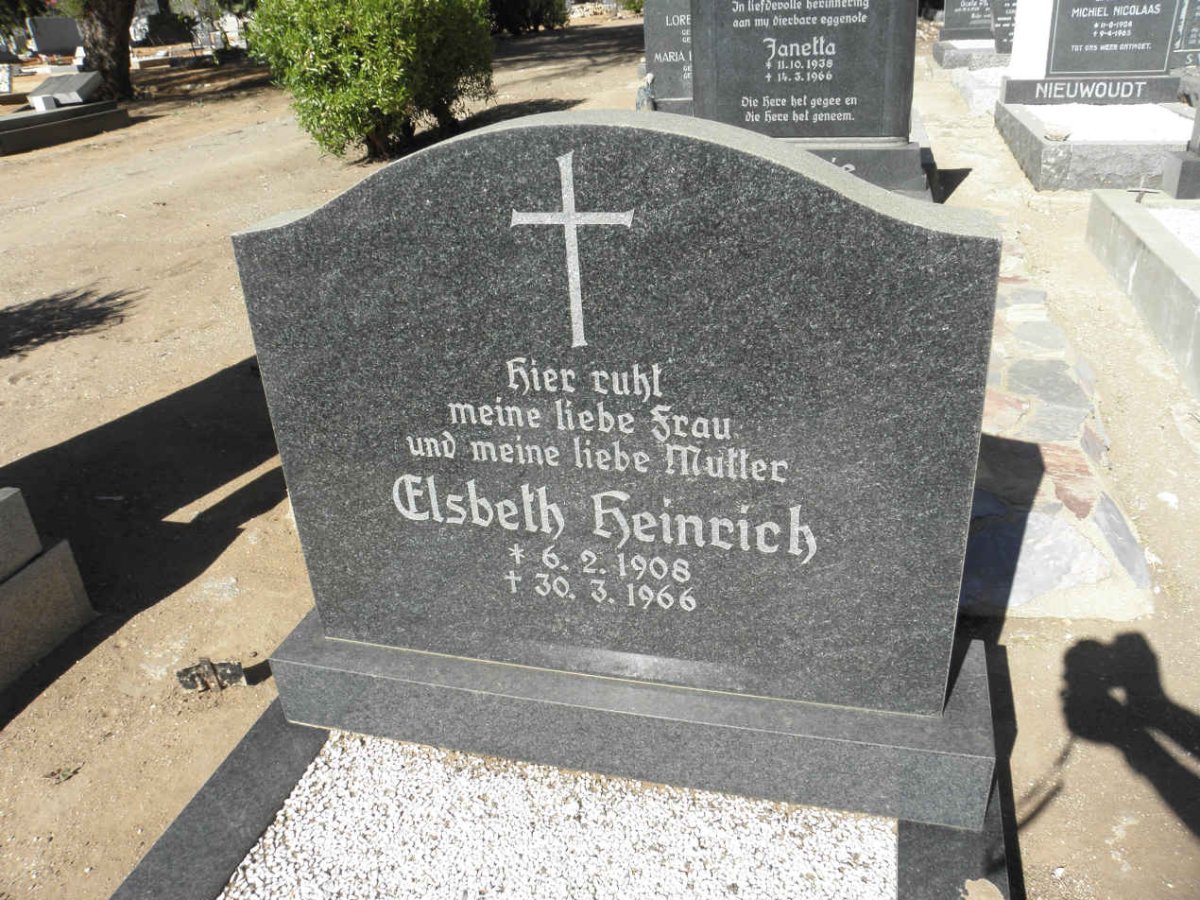 HEINRICH Elsbeth 1908-1966