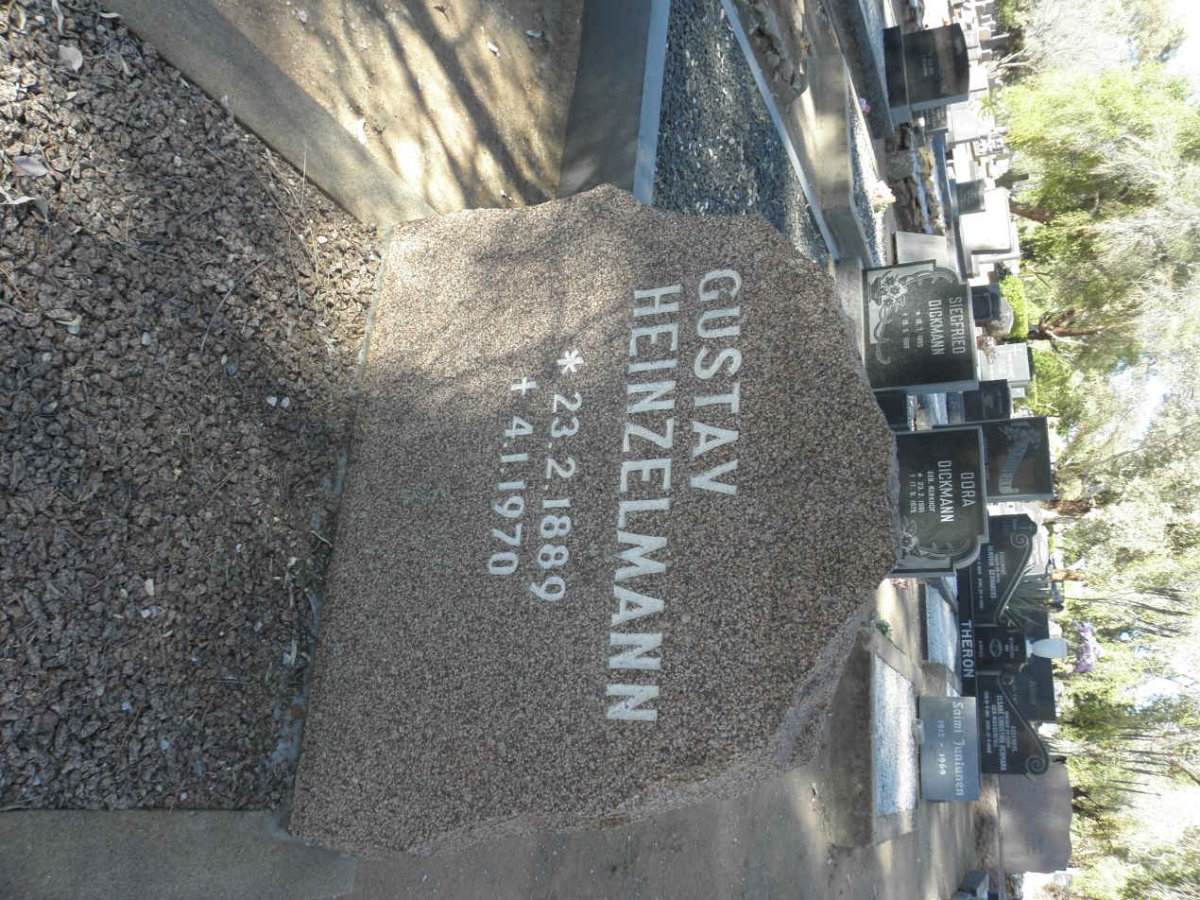 HEINZELMANN Gustav 1889-1970