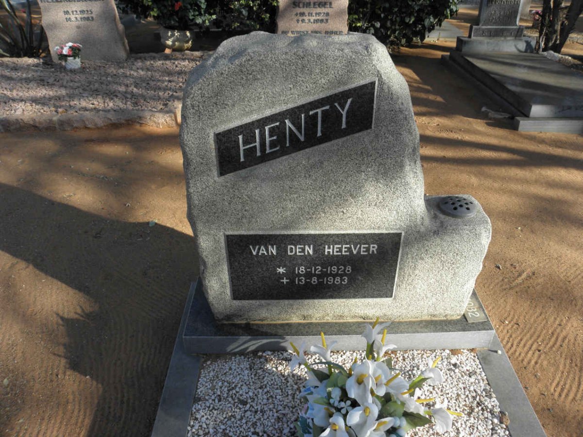 HEEVER Henty, van den 1928-1983