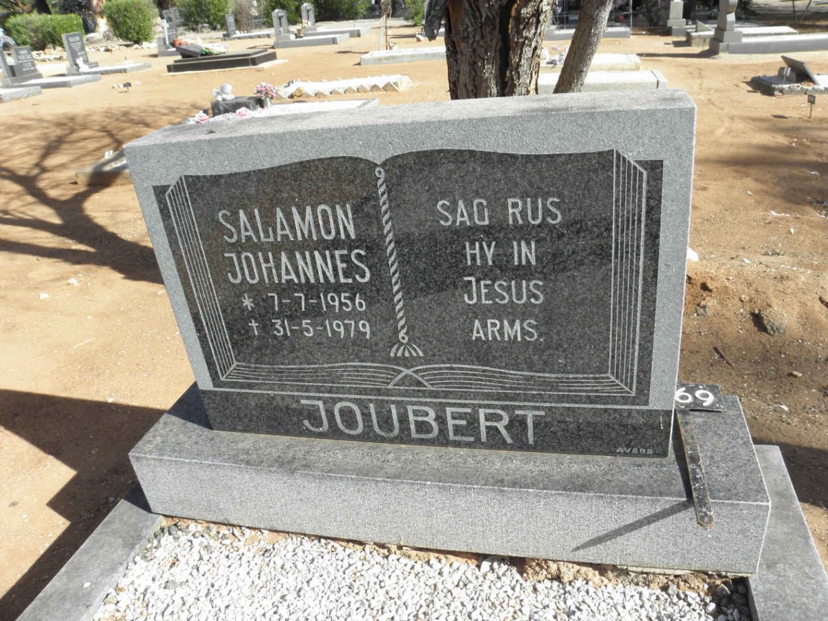 JOUBERT Salamon Johannes 1956-1979