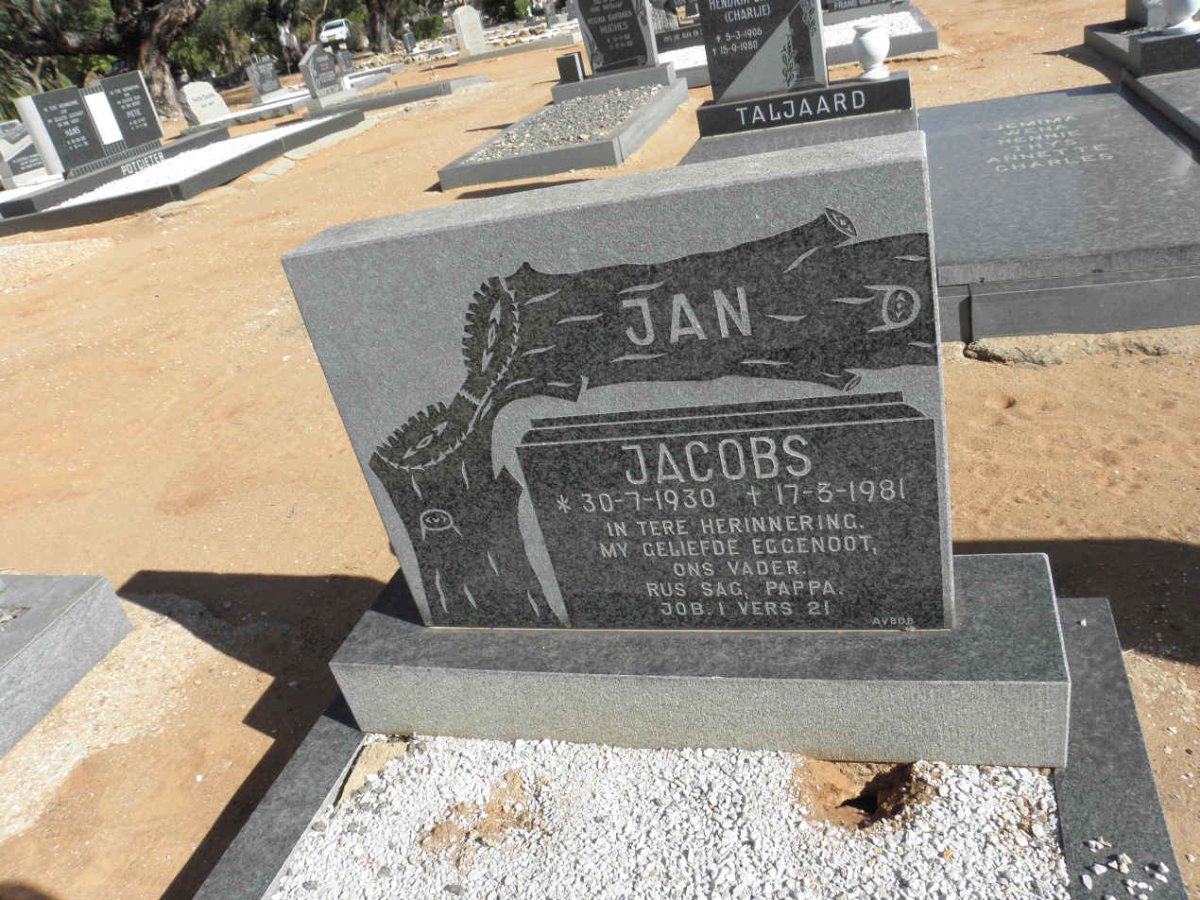 JACOBS Jan 1930-1981