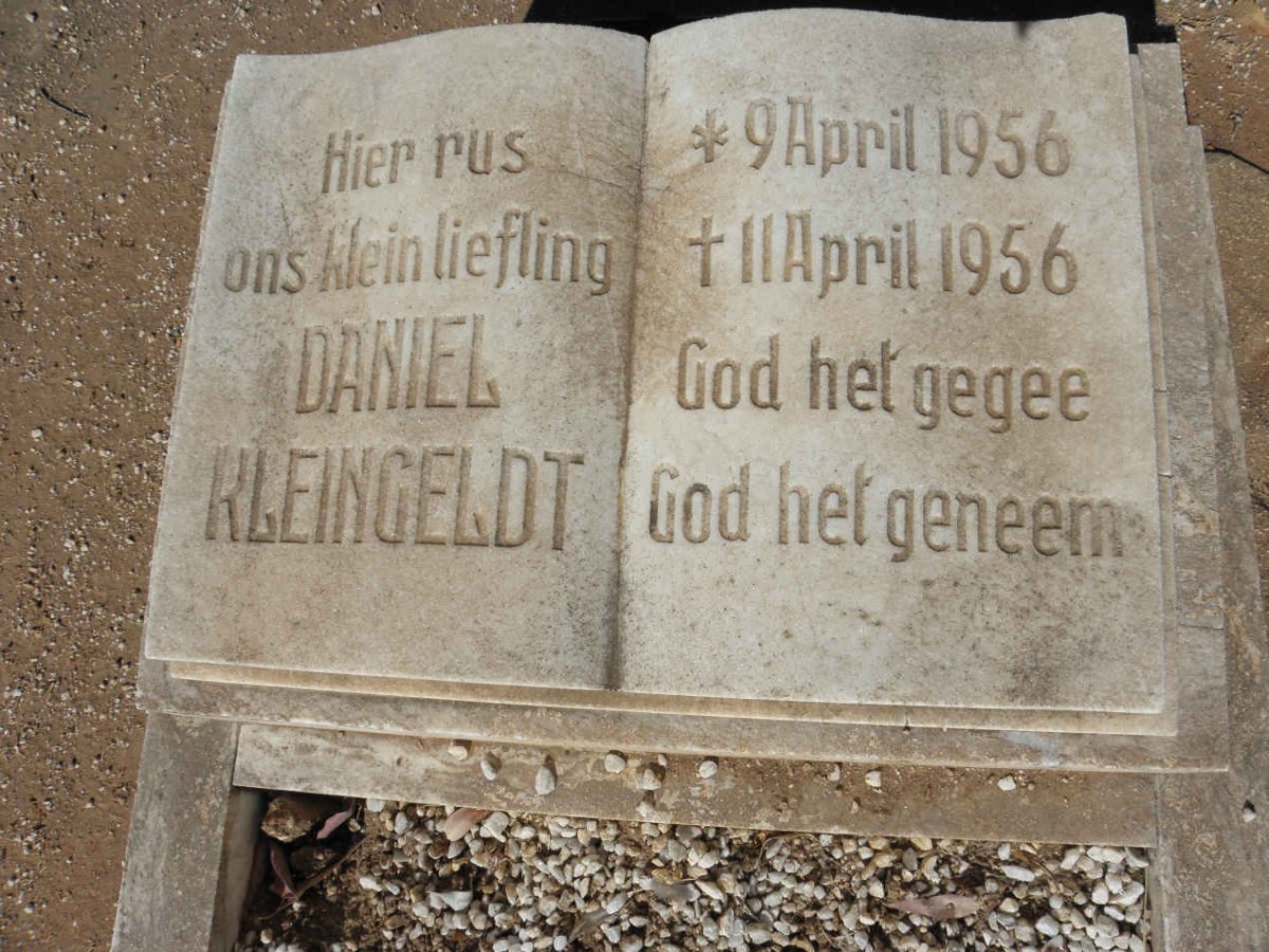 KLEINGELDT Daniel 1956-1956