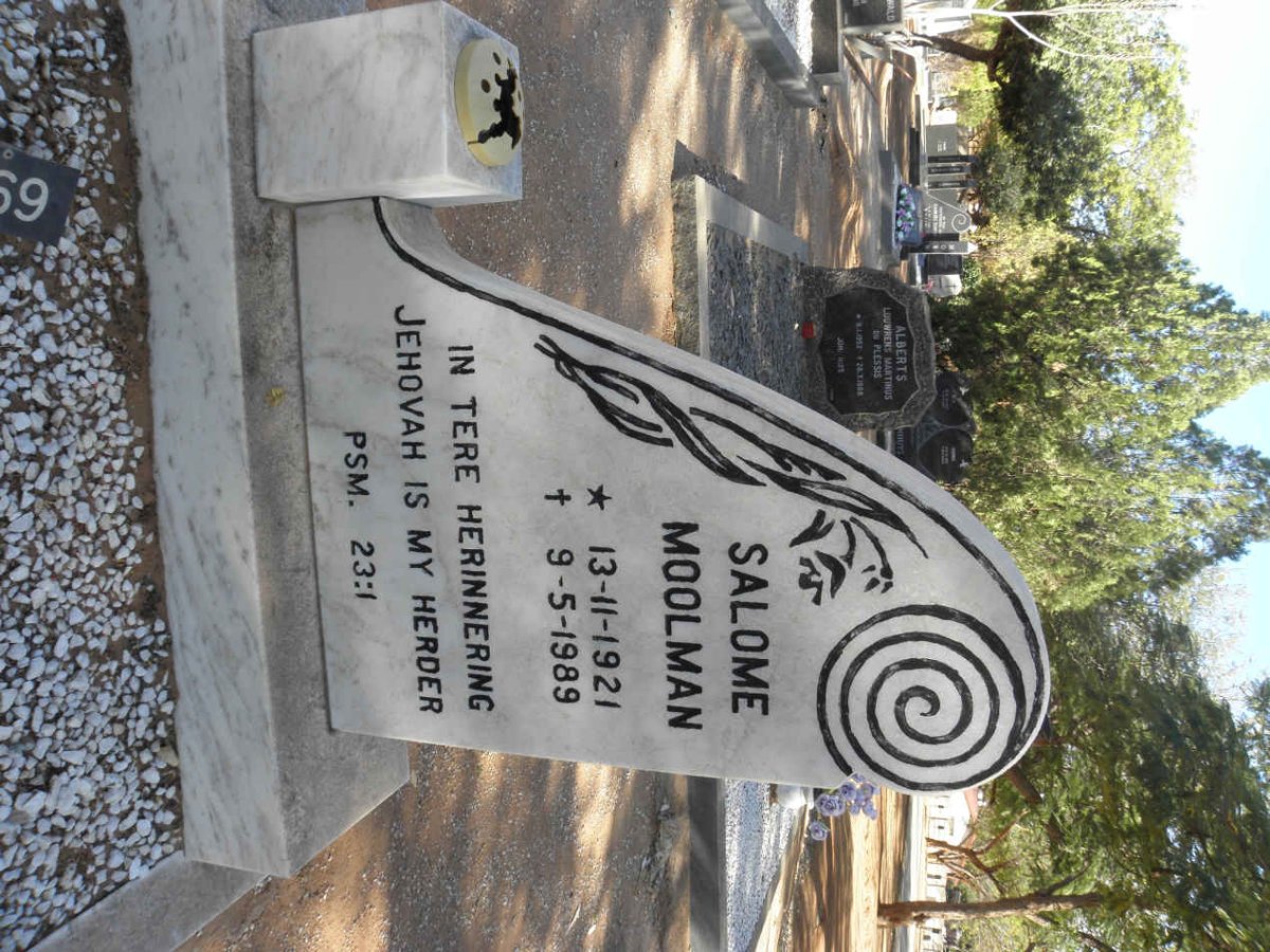 MOOLMAN Salome 1921-1989