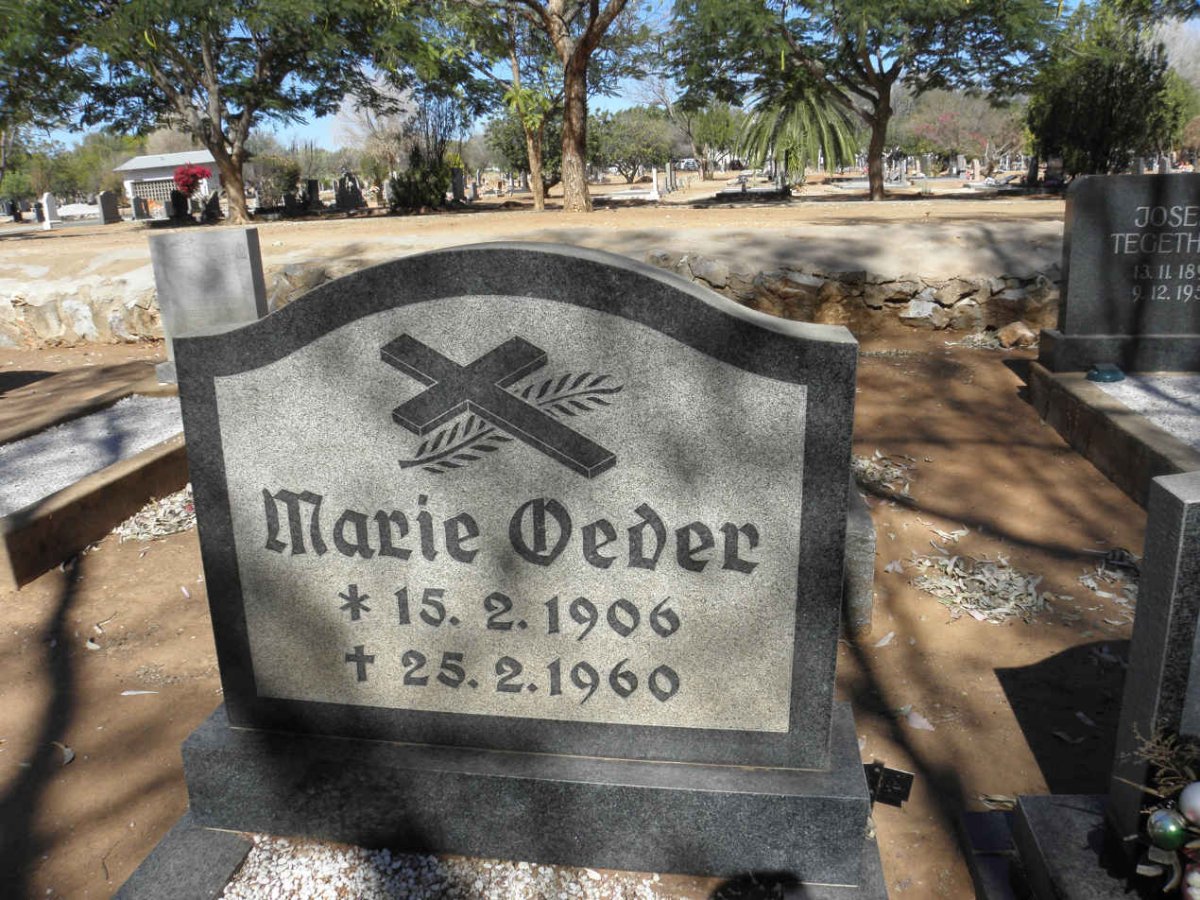 OEDER Marie 1906-1960