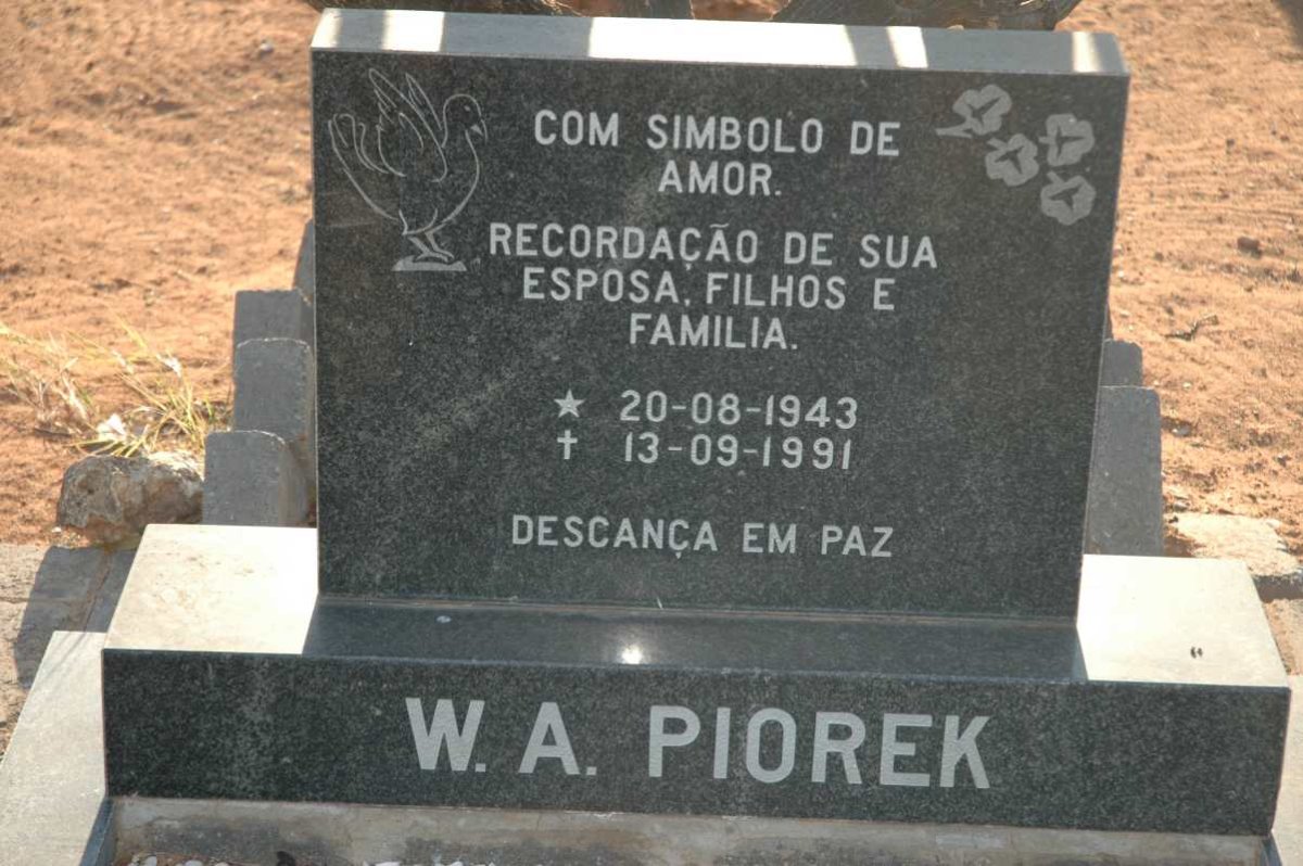 PIOREK W.A. 1943-1991