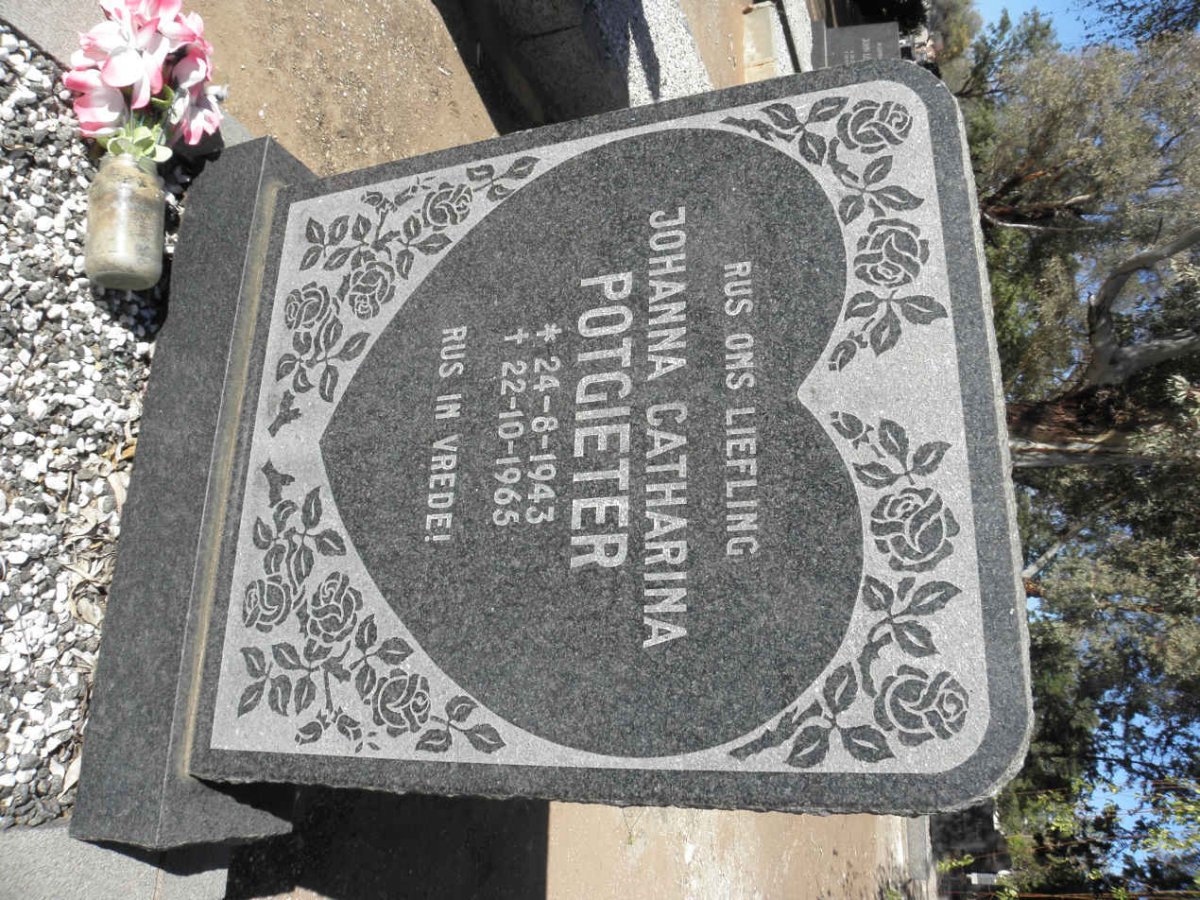 POTGIETER Johanna Catharina 1943-1965