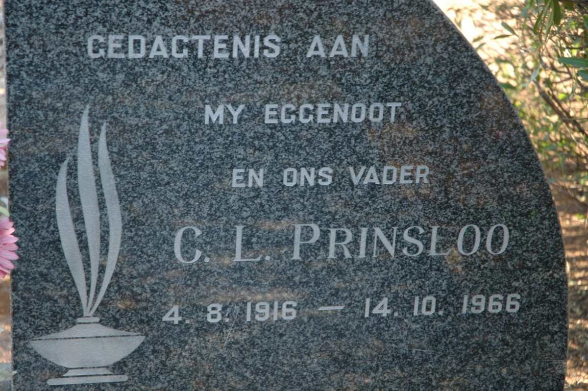 PRINSLOO C.L. 1916-1966