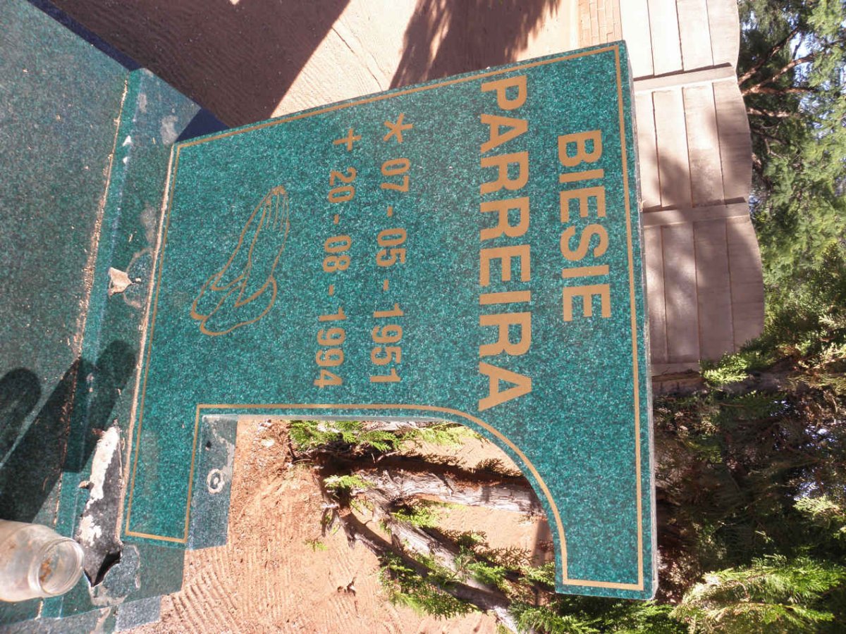 PARREIRA Biesie 1951-1994