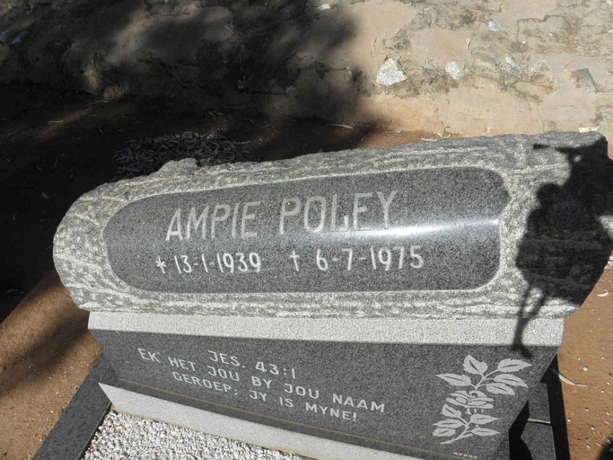 POLEY Ampie 1939-1975