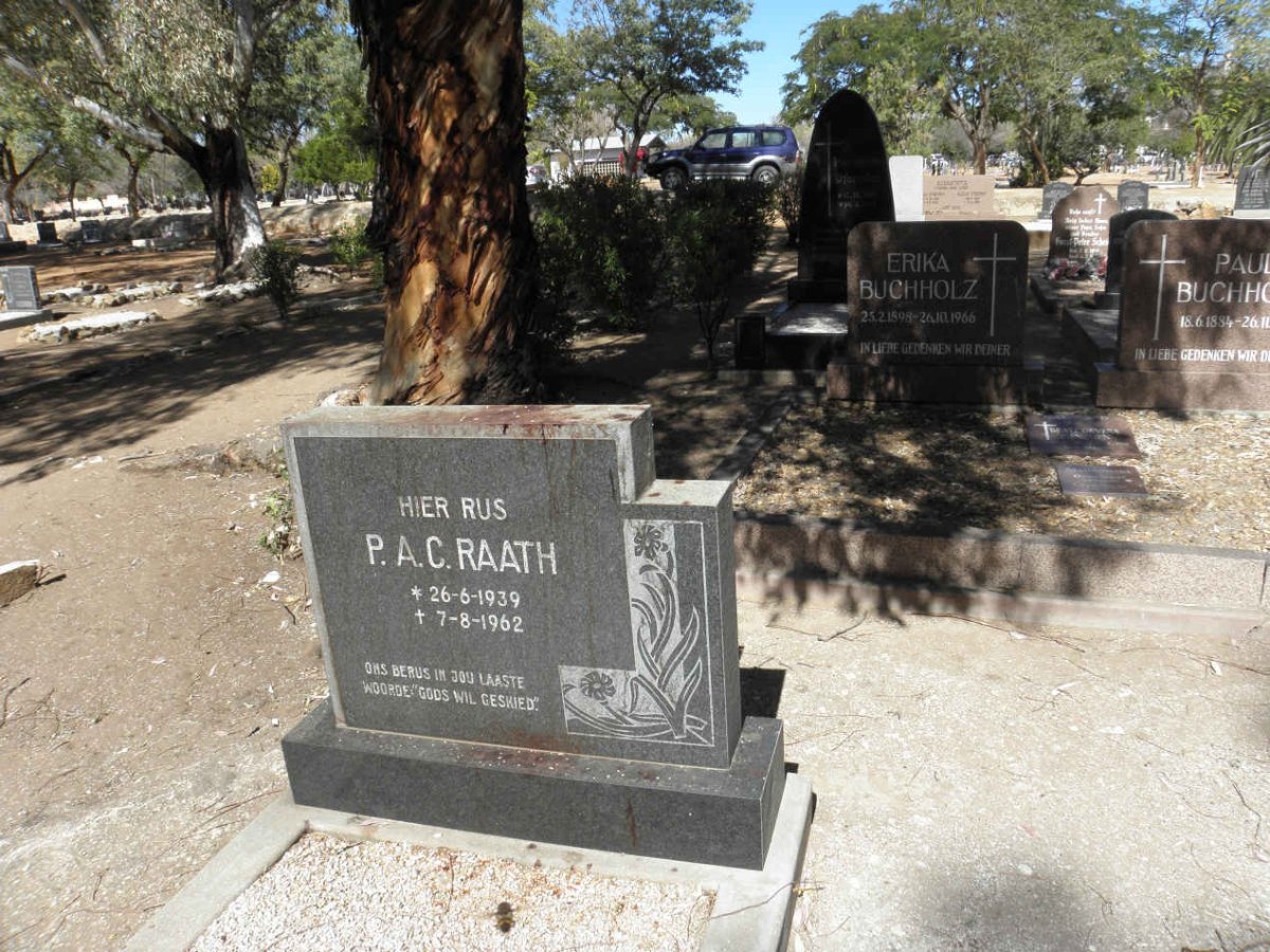 RAATH P.A.C. 1939-1962