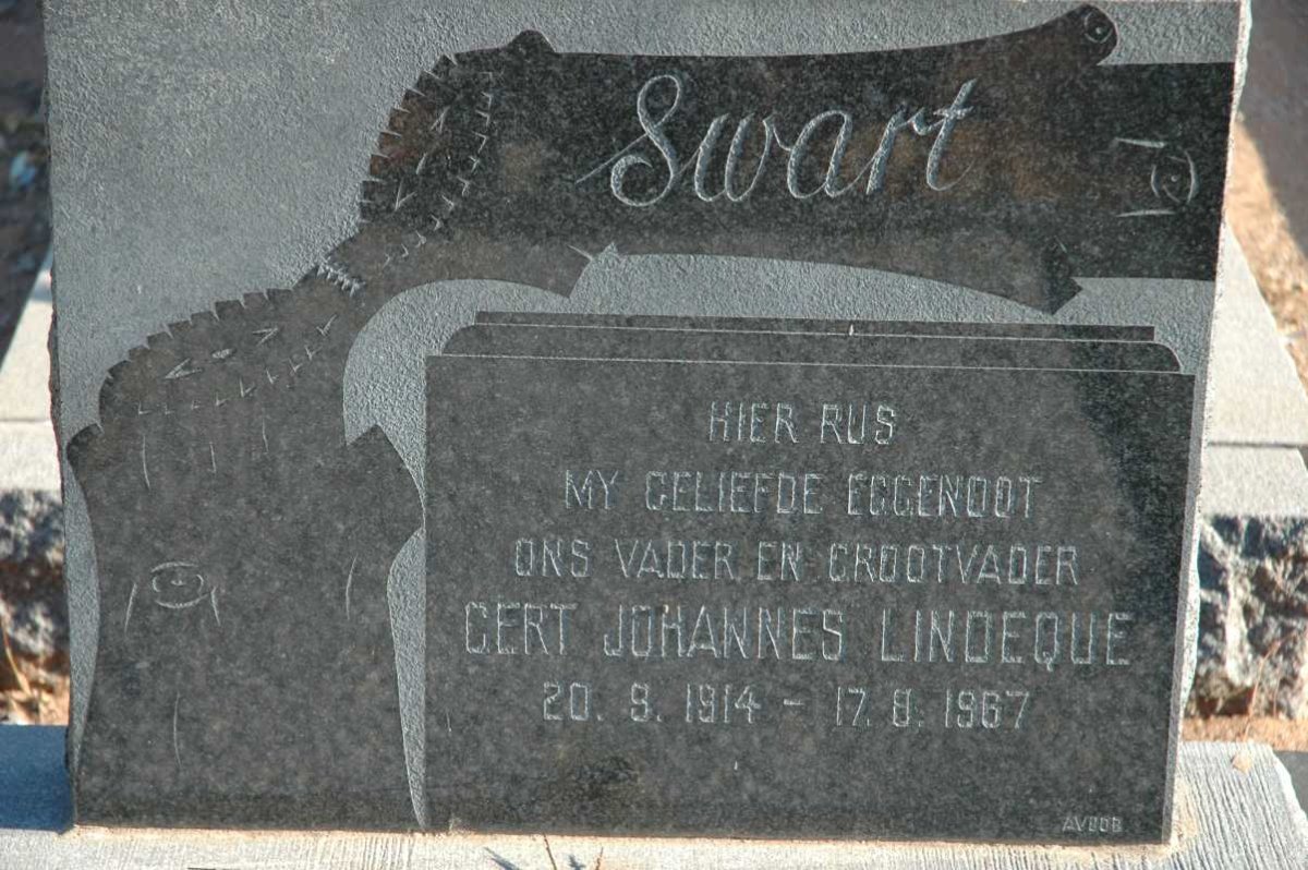 SWART Gert Johannes Lindeque 1914-1967