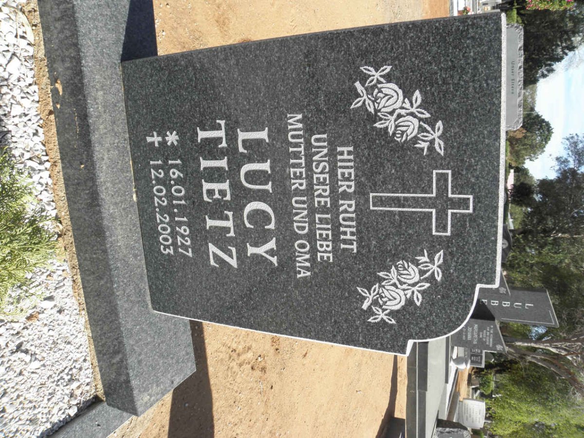 TIETZ Lucy 1927-2003