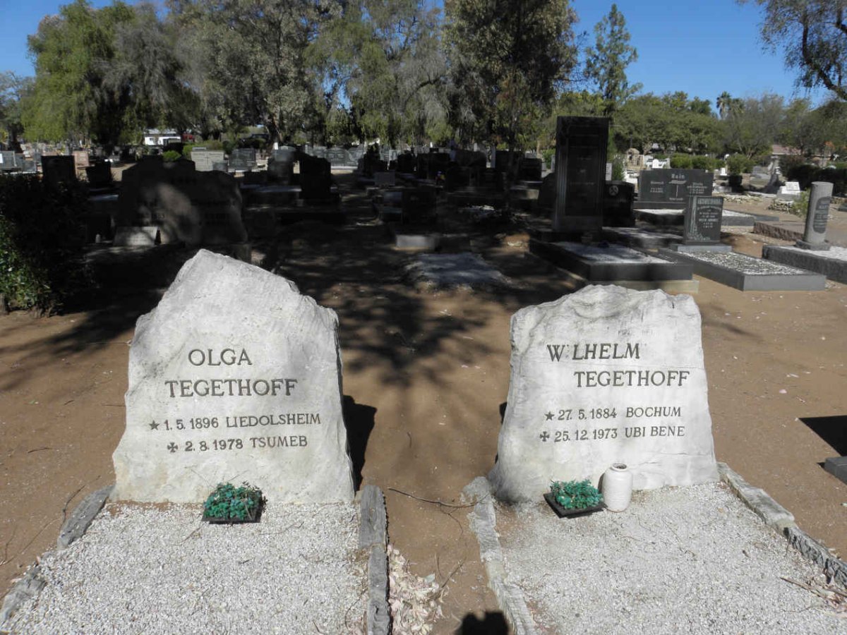 TEGETHOFF Wilhelm 1884-1973 &amp; Olga 1896-1978