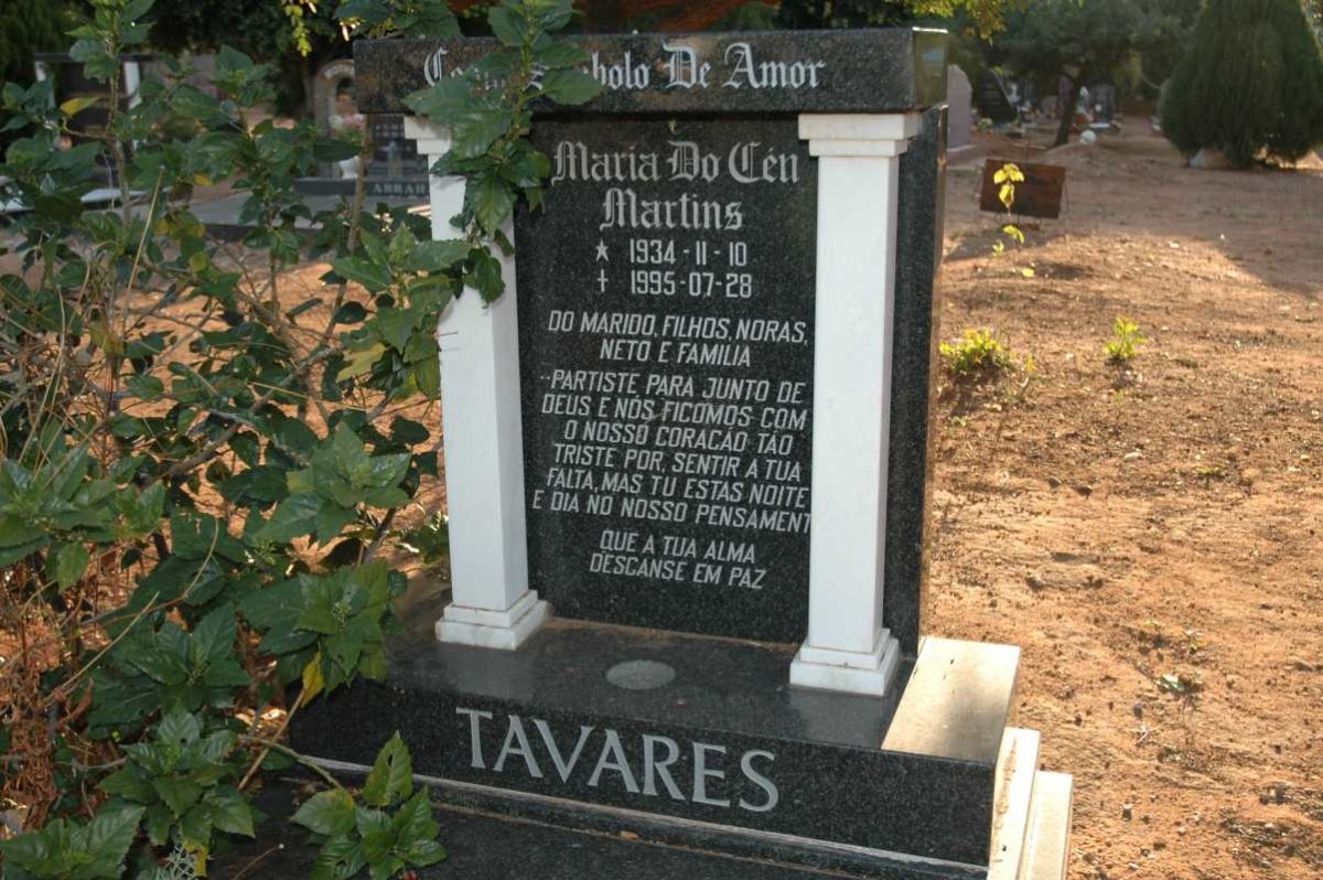 TAVARES Maria Do Cen nee MARTINS 1934-1995