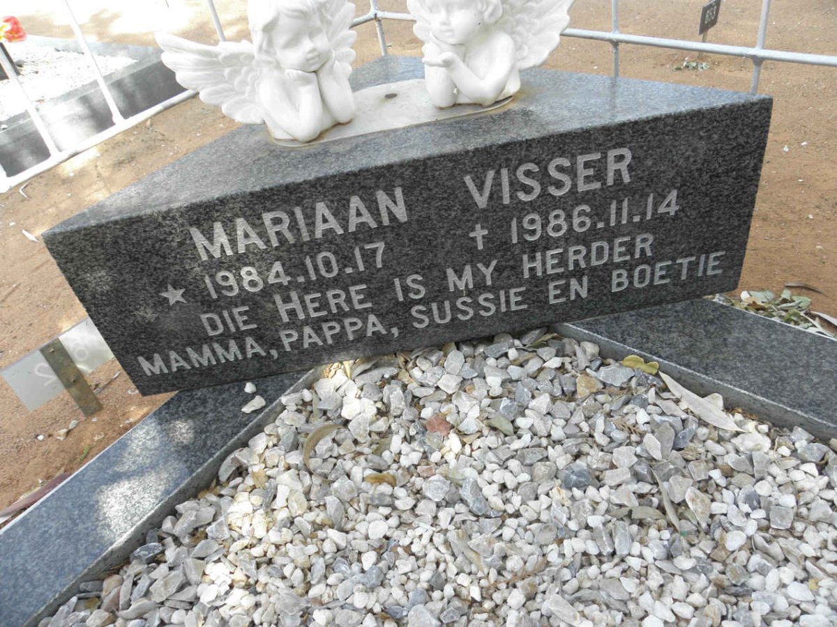 VISSER Mariaan 1984-1986