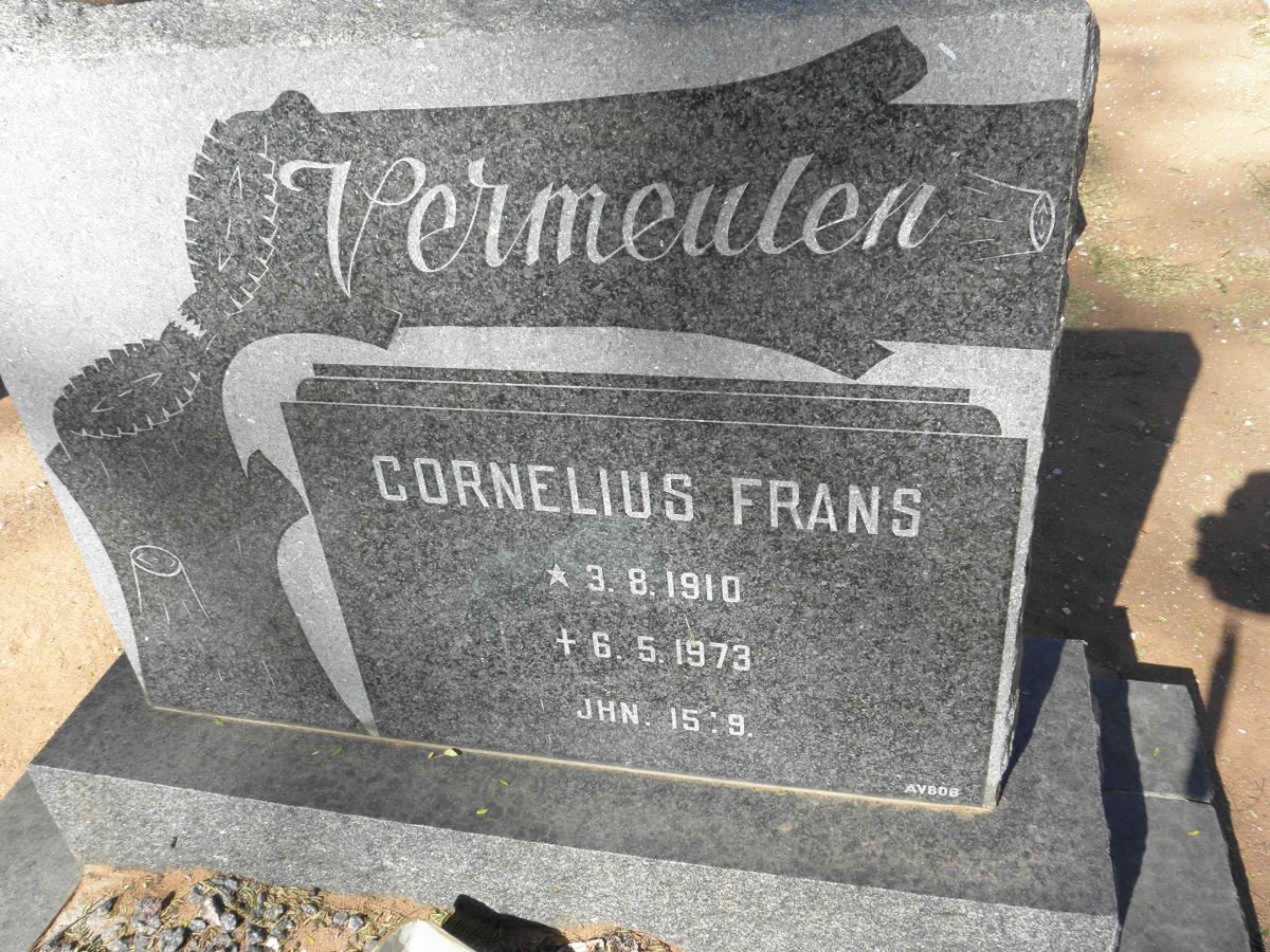 VERMEULEN Cornelius Frans 1910-1973