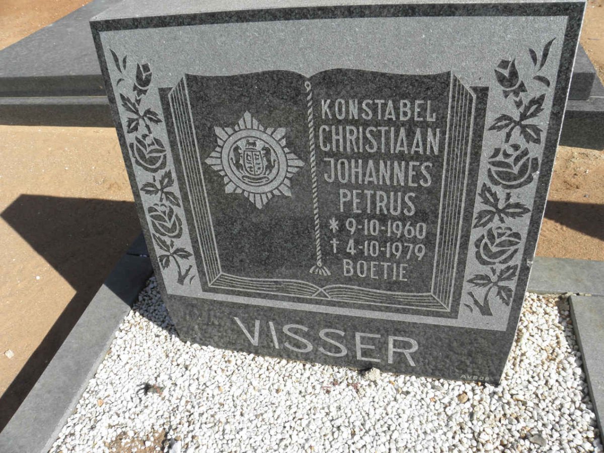 VISSER Christiaan Johannes Petrus 1960-1979