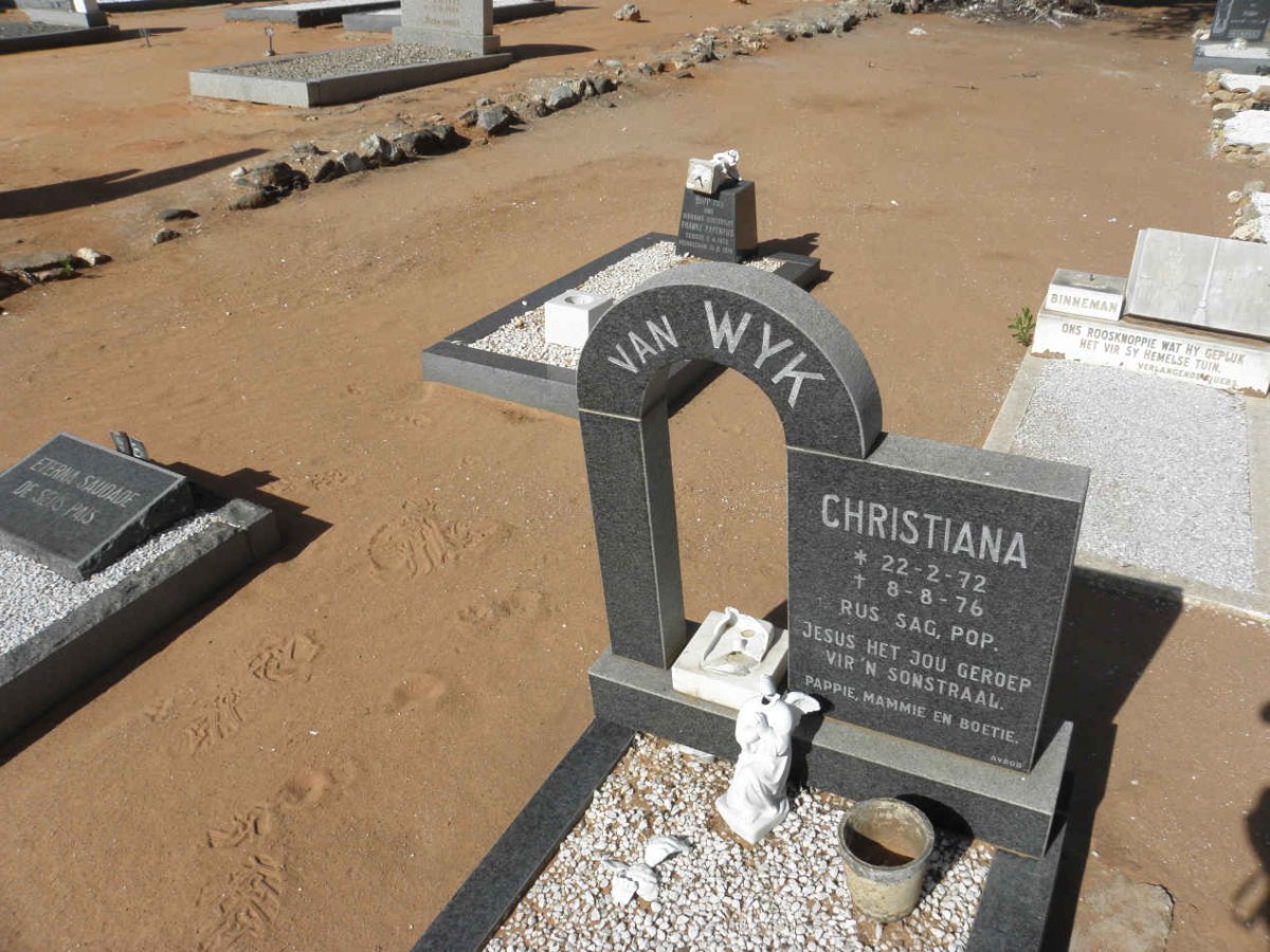 WYK Christiana, van 1972-1976
