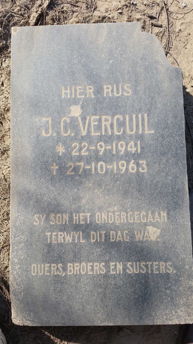 VERCUIL J.C. 1941-1963