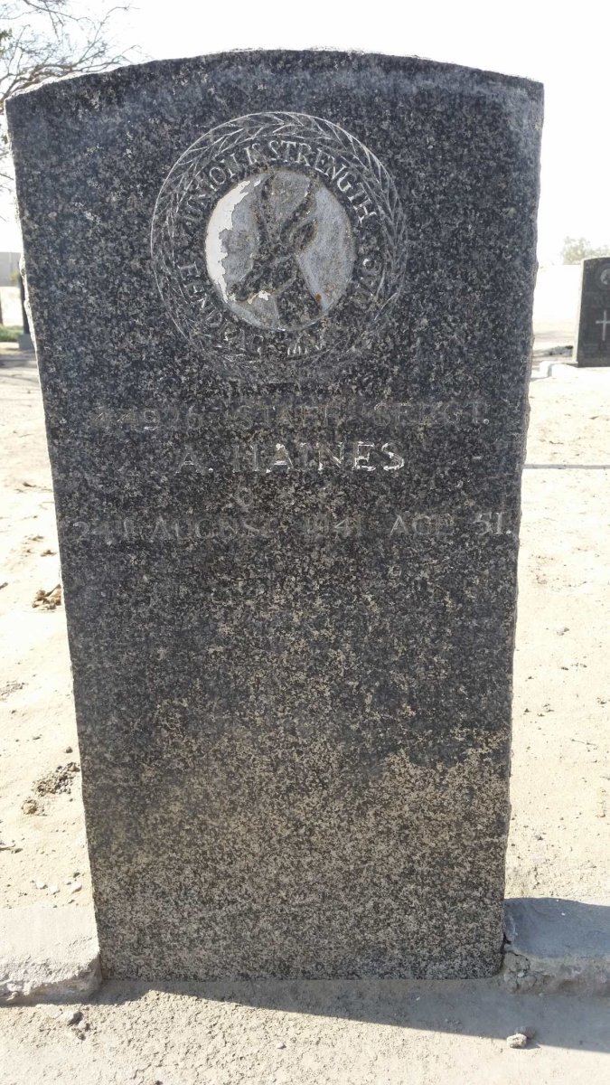 HAINES A. 1890-1941