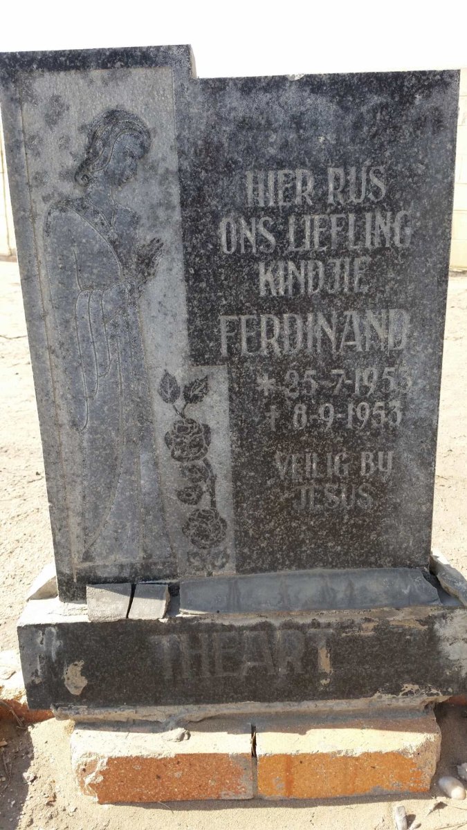 THEART Ferdinand 1953-1953