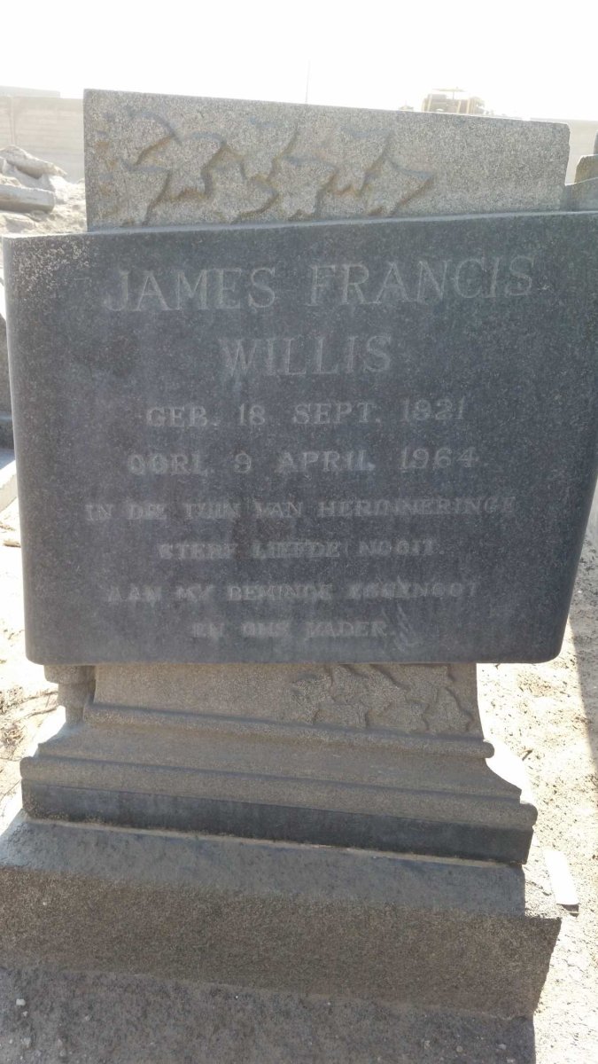 WILLIS James Francis 1921-1964