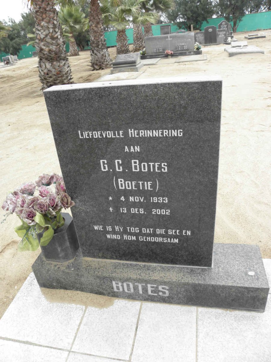 BOTES G.C. 1933-2002
