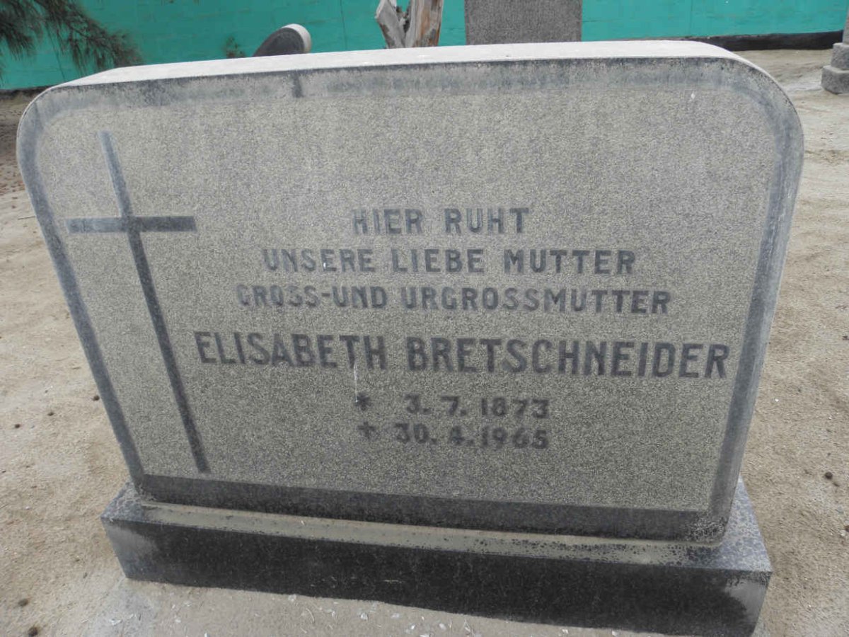 BRETSCHNEIDER Elisabeth 1873-1965