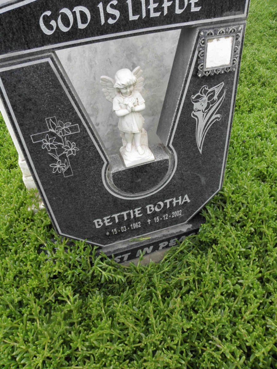 BOTHA Bettie 1962-2002