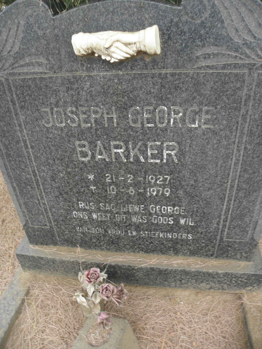 BARKER Joseph George 1927-1979