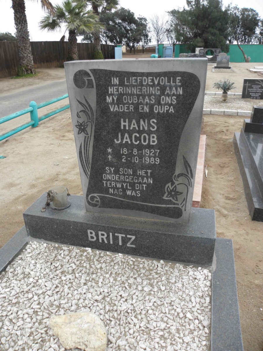 BRITZ Hans Jacob 1927-1989