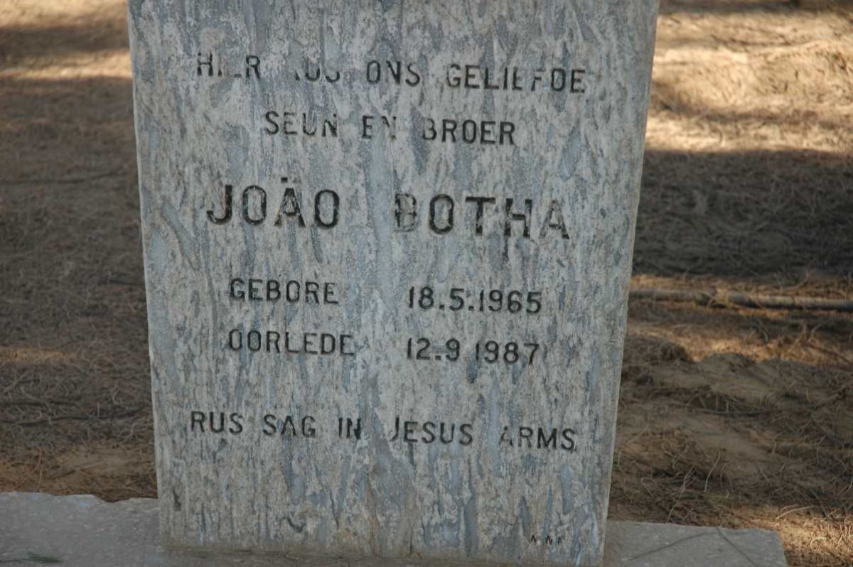 BOTHA Joäo 1965-1987