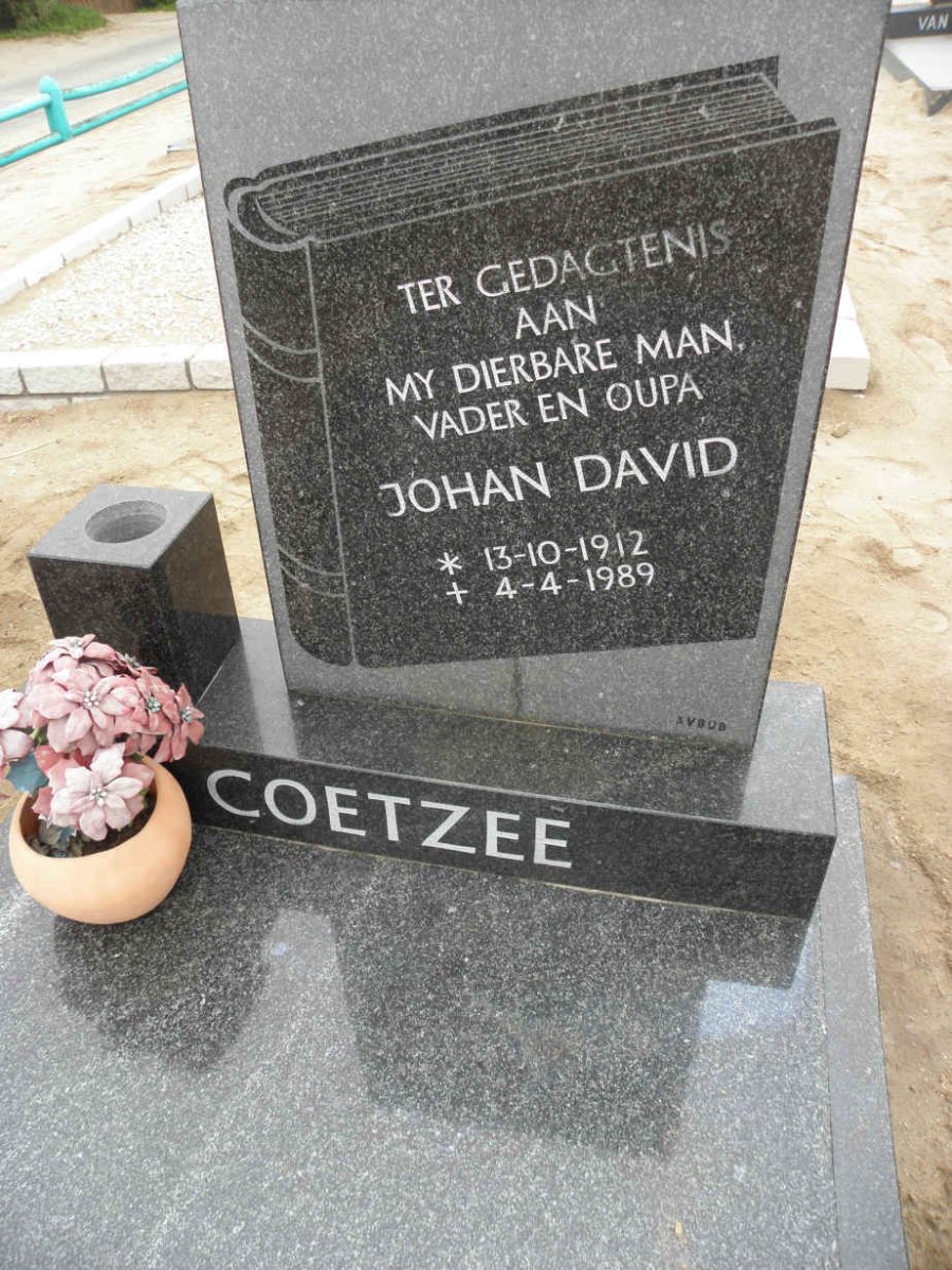 COETZEE Johan David 1912-1989