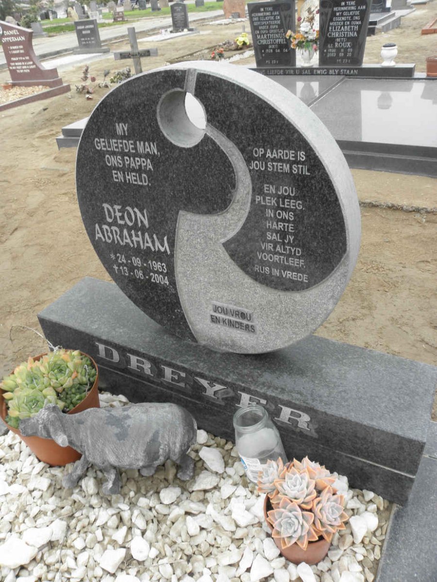 DREYER Deon Abraham 1963-2004