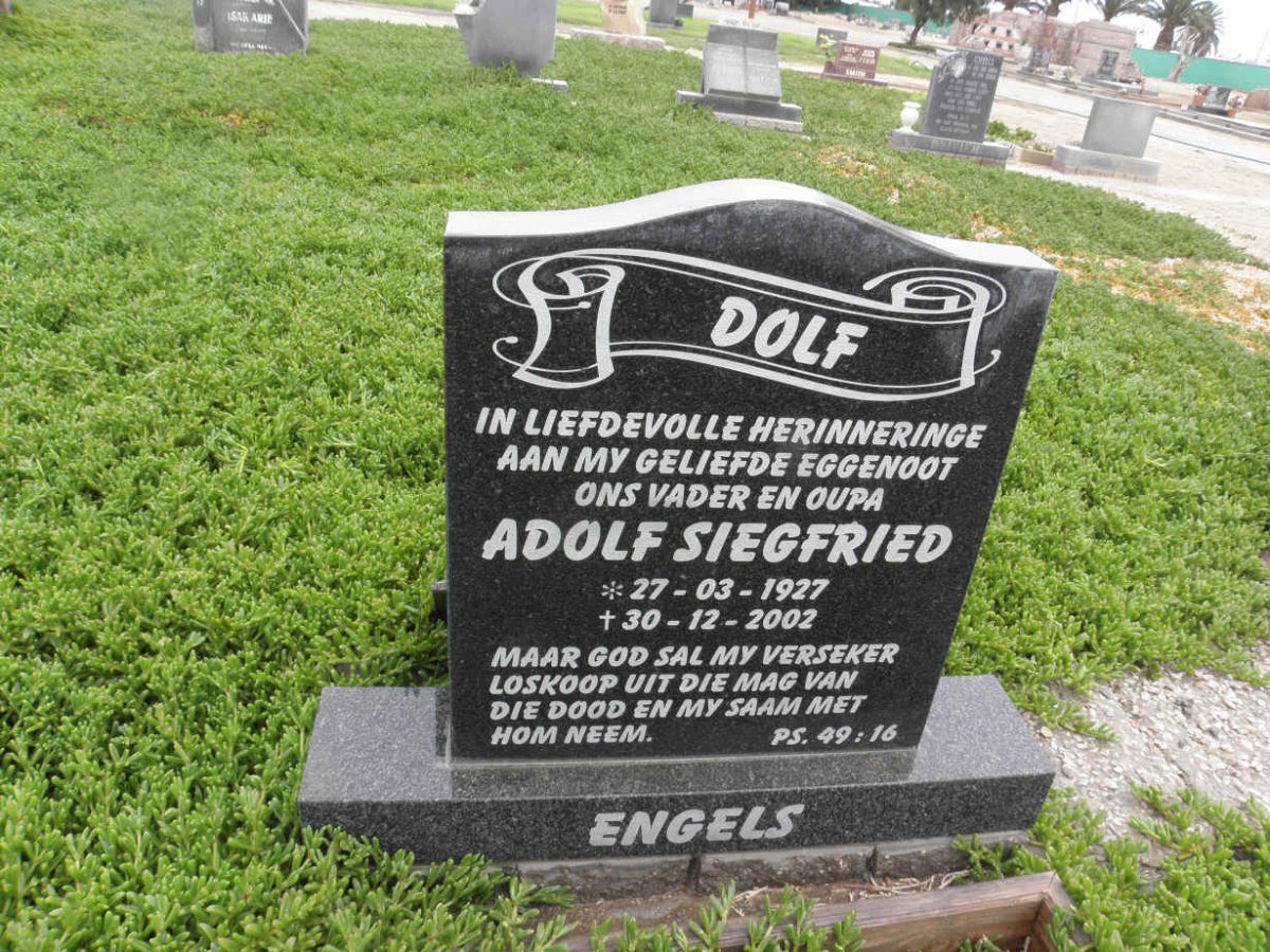 ENGELS Adolf Siegfried 1927-2002