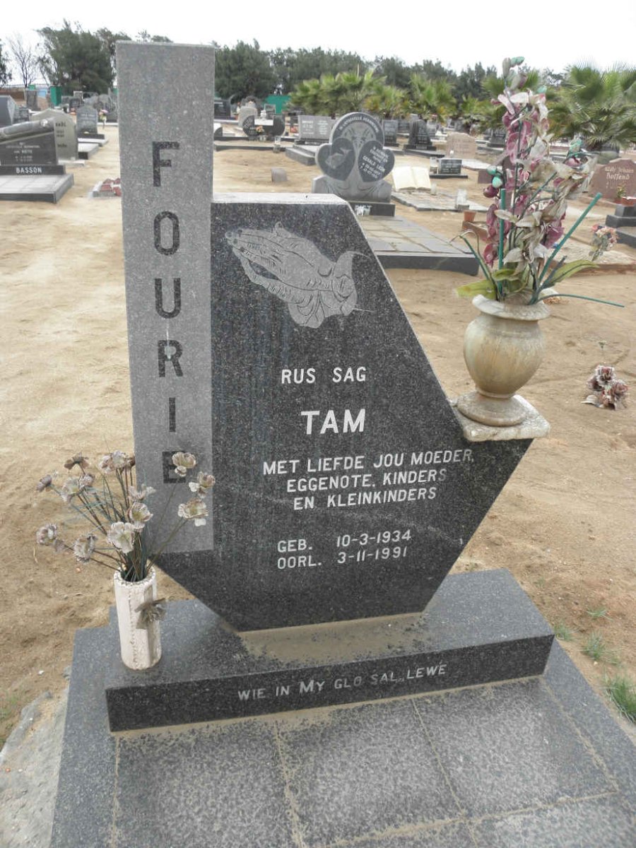 FOURIE Tam 1934-1991