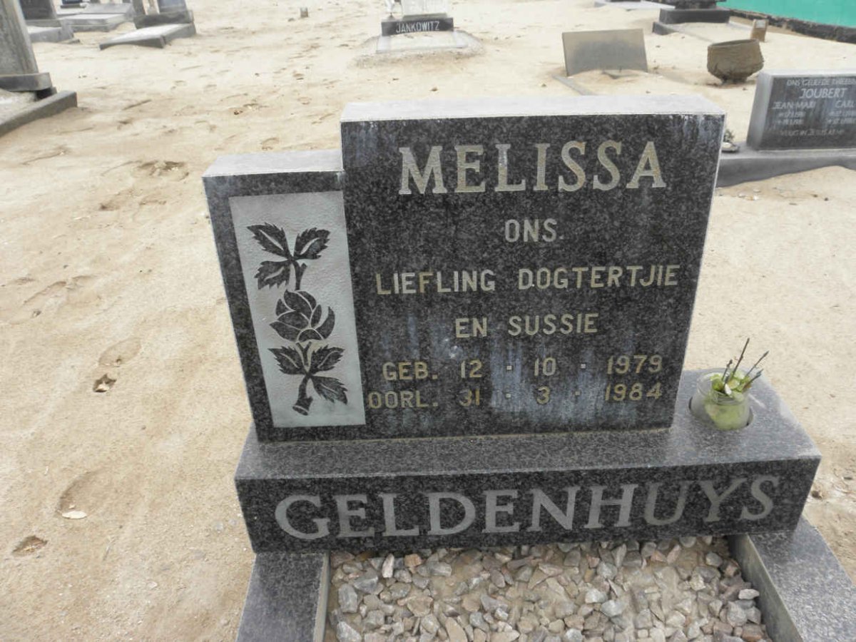 GELDENHUYS Melissa 1979-1984
